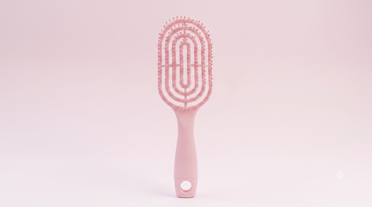 2-Piece Premium Hair Brush Combo for Women & Girls | Scalp Massaging & Easy Detangling